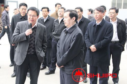 山東省副省長(zhǎng)張超超來水泊焊割考察